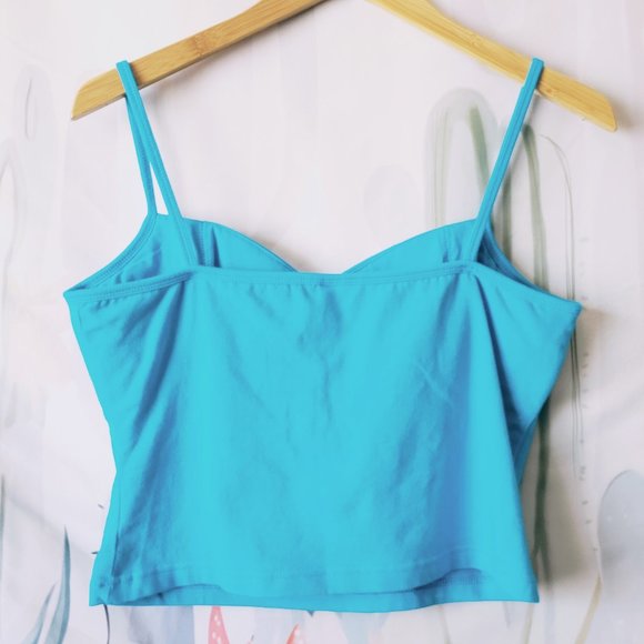 Turquoise Blue Tank Top Size L - Picture 4 of 8